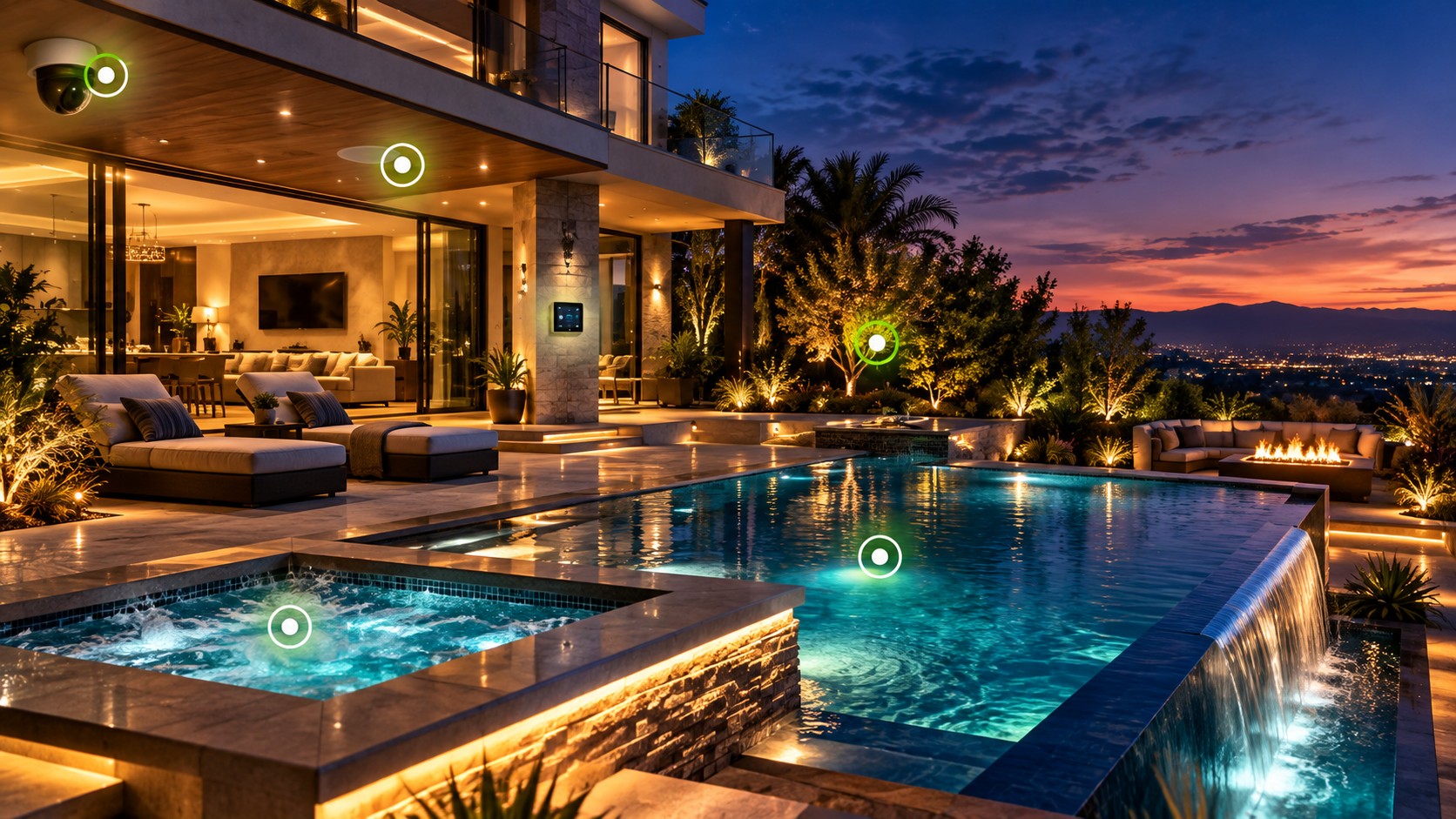 Pool / Spa smart automation space